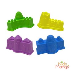 [키즈망고] 모래성 몰드 (모래놀이 몰드), 단품, 1개