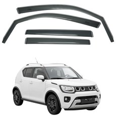 比德堡崁入式晴雨窗 標準款 鈴木SUZUKI IGNIS 2017年起專用, 1個, 全車4片