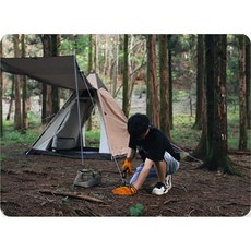 텐트 타프 고정 스프링강 캠핑 고강도 팩 말뚝, 40cm