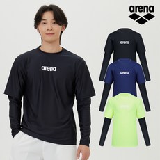 아레나 남성 뉴웨이브 릴렉스핏 래쉬가드 색상 택1 A4BM1RR4522165504372336851
