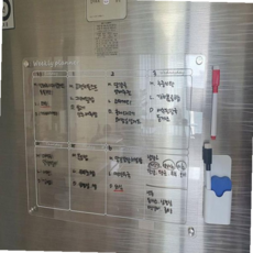 메모판 스케쥴러 알림판 아크릴보드 자석 LW 59000EA 1EA, E6899아크릴 프리