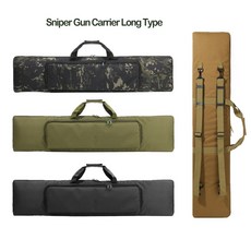 스나이퍼 건케리어 롱타입 건케이스 120cm 대형 가방 다기능 보관함 서바이벌 라이플 활 낚시 보관 전술가방 밀리터리 악세사리 제이템팩토리, BK(검정)