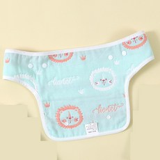 愛兒寶背巾口水巾 腰凳前墊 肩帶口水巾 親膚柔軟 多功能設計 方便清洗, 1個, B款前墊綠獅子, 粉色