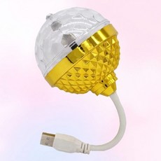 WL 휴대용 LED 미러볼 분위기 싸이키 파티 무대 조명, 빠른배송