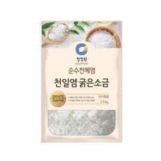 청정원 신안섬보배 천일염 굵은소금, 2.5kg, 1개