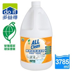 多益得 酵素環保廚房清潔劑(1加侖) 分解油污 廚具清潔 酵素分解, 1個