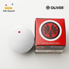 戶外運動壁球：藍點紅點單黃點，初學新手入門比賽彈性壁球, 白色紅點彈性次強, 1個