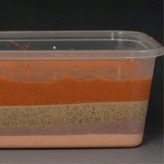 지층형성 원리학습 지층모형 실험세트 학습용 지구과학 암석공부