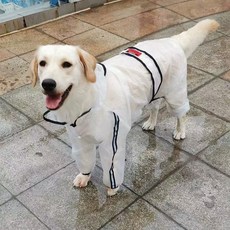 透明狗狗連帽雨衣, 透明雨衣, 1套
