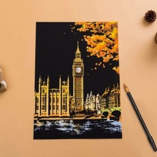 salesNo1 나이트뷰 나이트 안정감 작품 도구 양면 취미 그립 생활 페이퍼 펜촉 순서 우드 마커 표현, 세트 066200DC