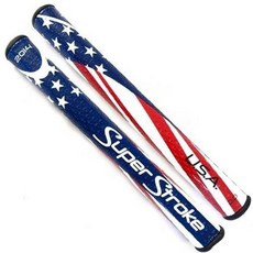 슈퍼스트로크 퍼터그립 교체 USA 골프 미끄럼방지 점보 그립 초경량, 1개, 성조기