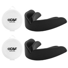 르까프 마샬아츠 복싱 마우스피스+보관케이스 2개, 블랙