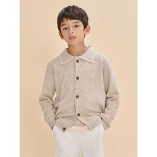 매장정품 빈폴 키즈 BEANPOLE KIDS 젠틀 피케 가디건 카디건 - 베이지 243840