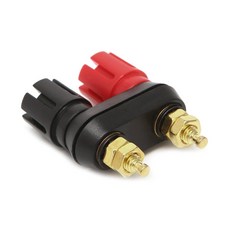 Dual 4mm Banana Plug Jack Socket Binding Post compatible with Speaker Amplifier Terminal, Other, 1A60160_LJY, 1개