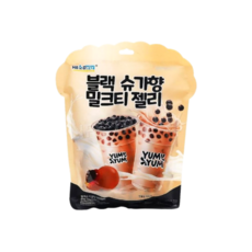 블랙슈가향 밀크티 젤리