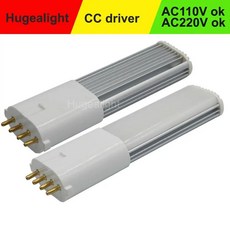 LED 조명 바 램프 2g7 led 조명 pl 9W 7W 5W 11W 밝기 2G7 플러그 전구 8w CFL 교체, 따뜻한 화이트, 하얀, 1개