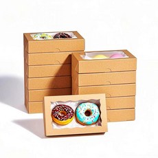 SLSHEPACK 20PCS 7X4 X1 NCH 쿠키 페이스트리 초콜릿 상자 오렉 트러플, 20, Brown