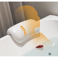 방수 욕조베개 반신욕 머리받침 목쿠션 미끄럼방지, S9 욕조 베개, 1
