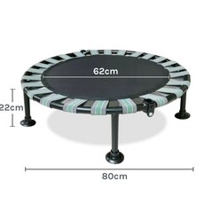 트램폴린 초소형 운동 접이식 다이어트 점핑보드 컬러 홈트, 1