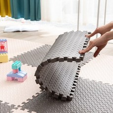 니즈홈 차음매트 퍼즐형 소음차단 30x30x2.5cm, 1개, 화이트