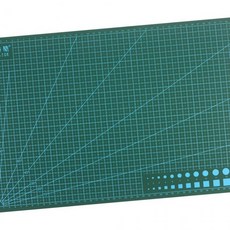 책상고무판 재단 커팅 매트 양면 눈금 표시 칼작업 보호 패드 정밀 절단 받침, 기본