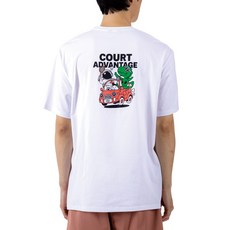 코트어드밴티지 데일리 라운드티 남여공용 CDT-26S30