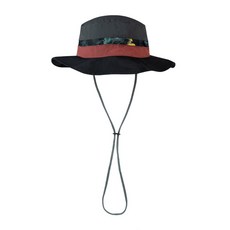 BUFF 可收納圓盤帽 Explore Booney Hat 遮陽抗UV防曬探險帽 登山透氣, 神秘叢林,L/XL
