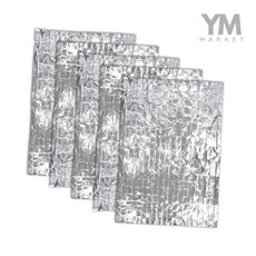YM 비상용 은박담요 5개입 은박지비상담요, 5개, 은박