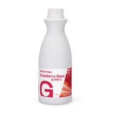 GreenTree 딸기 에이드 베이스, 1개, 1.2kg