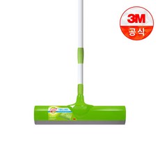 [오늘출고] 3M다용도 스퀴즈물기제거대/3M스퀴즈물기제거대/3M물기제거대/세탁솔/바닥솔/청소용브러쉬/바닥청소솔/세척솔/다용도솔, 1개, 초록