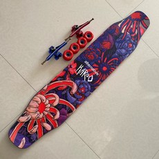 alternative longboards 波蘭進口高端手工精准橋整板長板 板面質感高級 板頭到板肩位置都是防撞聚氨酯包邊 中間板內加裝龍骨梁防斷 與 bastl 同德國手工工廠出品 材質相同, 如圖所示, 1個