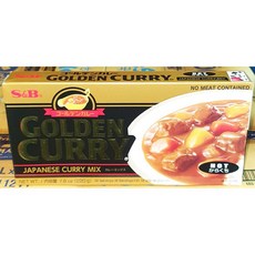 SB 골든카레 (고형 매운맛 220g) 순한맛카레/바몬드카레/카레, 1개, 220g
