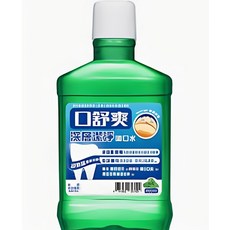 口舒爽 深層潔淨漱口水, 1瓶, 600ml