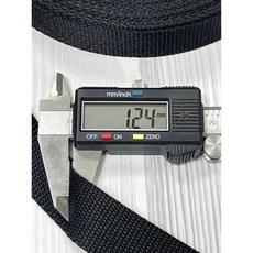 Dov Strap PP纖維織帶 織帶寬度 25mm/38mm/50mm 1碼(90公分)長 台灣製造, 1個, 黑色 2.5 cm