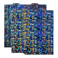 HzdaDeve A1 미니 프린트 베드용 양면 빌드 플레이트 183.5X183.5MM 스프링 스틸 유연한 플랫폼 라이트 빔 H1H 팬텀 가열 보드 3D 프린터 액세서리용 (알파, H1H (문자+번호)