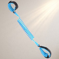 에브리누리 미아 스프링밴드 안전보호손목줄 엄마아이연결밴드 보호자안전줄, 1개