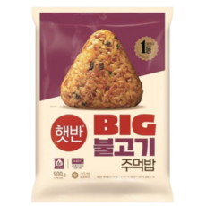 햇반 빅불고기 주먹밥, 1개, 900g