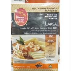 好市多代購-新加坡叻沙每組3入/共675克, 分購1入價