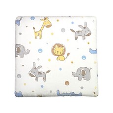 雪倫小舖嬰兒床圍，防撞床圍，防摔床圍，寶寶安全防護必備, 卡其獅-一片入