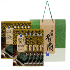 완도산 고급 원초 오돌오돌 곱창 재래김 조미김 선물세트 (5매 10봉 1박스), 1박스