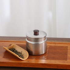 樂壺匠 純鈦茶葉罐 密封保鮮家用旅行便攜, 樂壺匠茶葉罐750ml, 1個