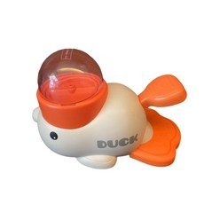 반려동물생일 파티세트 꾸미기 개 퍼즐 피더 대화 형 애완 동물 디스펜서 오리 디자인 훈련을위한 Anti-slip 자동 장난감 1)WHITE, 01 White × 1개