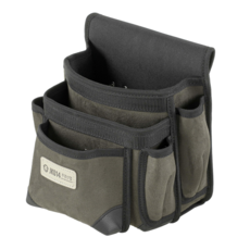 주경산업 3단 스웨이드 못주머니 JK-014, 1개