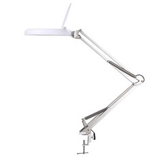 테이블돋보기 스탠드확대경 정밀 작업 라이트 현미경, 30배 화이트 LED