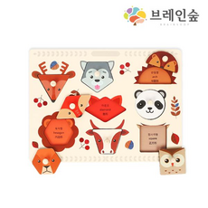 손잡이퍼즐 도형 WD1384, 1개