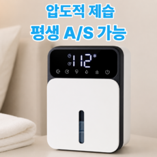 [대용량] 지엔베르그 화장실 원룸 미니 제습기, 화이트