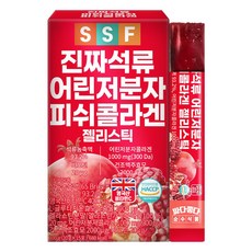 순수식품 진짜 석류 저분자 콜라겐 젤리 스틱 1박스(15포) 300달톤 초저분자 피쉬, 300g, 1개