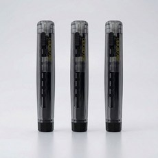 하고로모 크리스탈 멀티 자석 분필홀더 3개 하고모로 신제품 슬라이드, 블랙