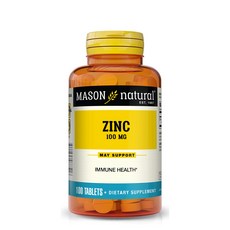 MASON natural 鋅錠 100mg, 1組, 100顆
