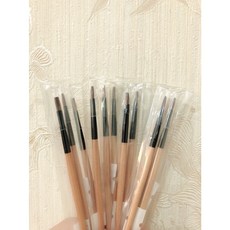 葛珞莉Gloria Nail 美甲彩繪凝膠筆, 1個, 扁頭（筆毛約０.９公分）